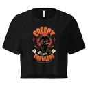 Creepy Crawlers Halloween Women's Crop Top