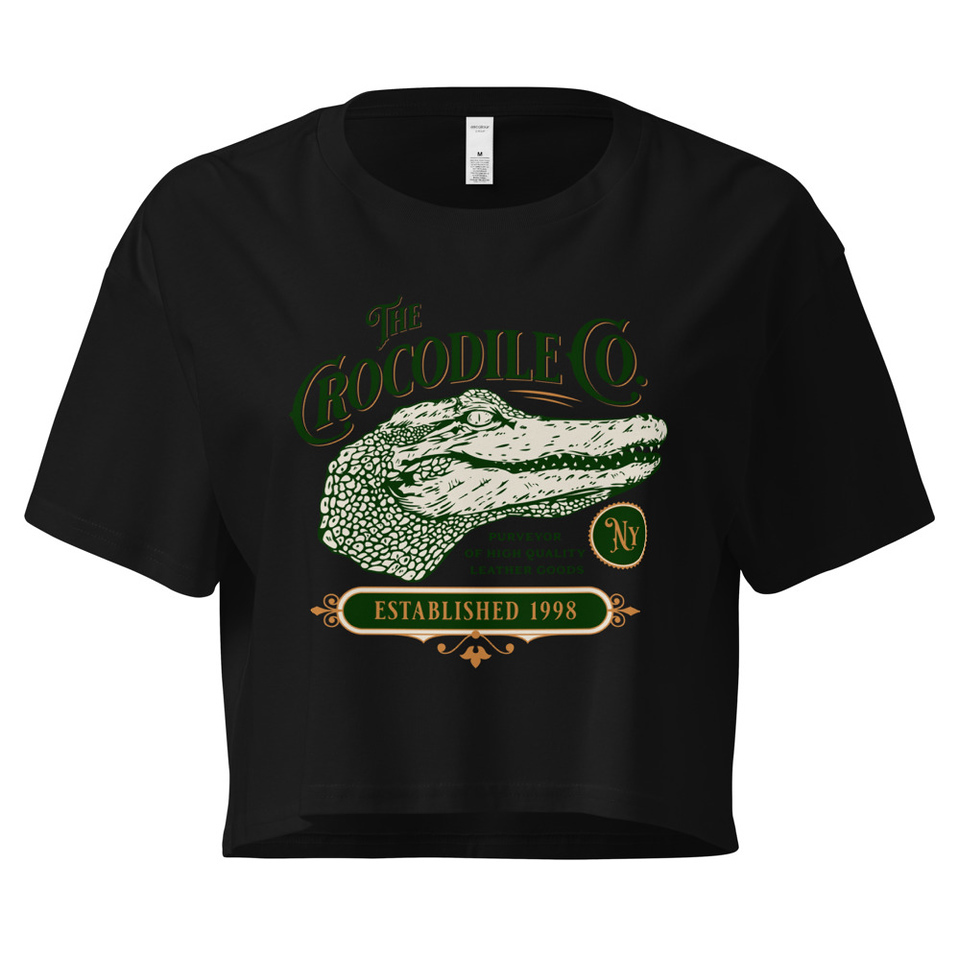 Crocodile Co. - Wild Animal Women's Crop Top