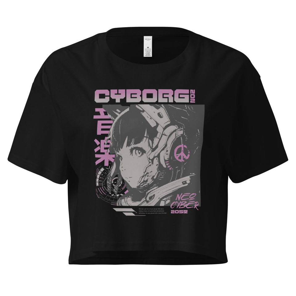 Cyborg - Y2k Style Women's Crop Top