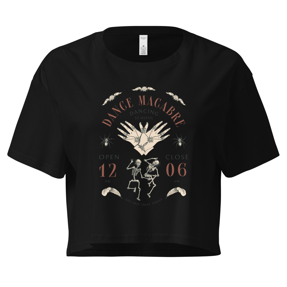 Dance Macabre - Dancing School Women's Crop Top