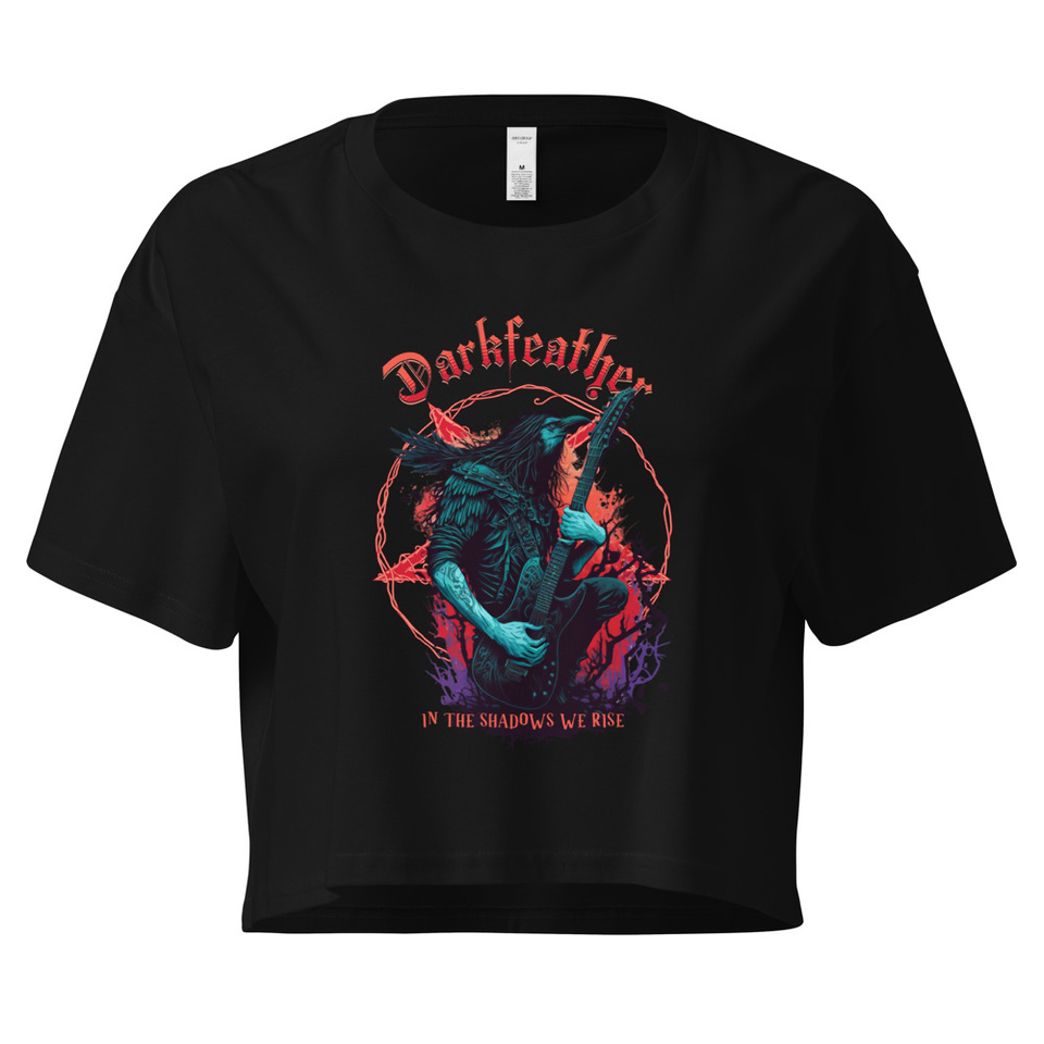 DARKFEATHER Women's Crop Top