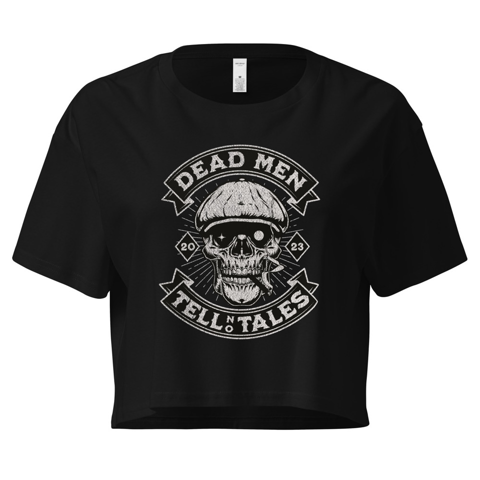 DEAD MEN TELL NO TALES Women's Crop Top