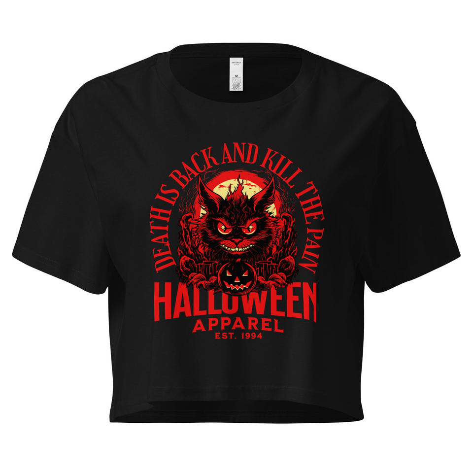 Death is Back Women's Crop Top