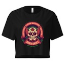 Death Skull - Badge  Women's Crop Top