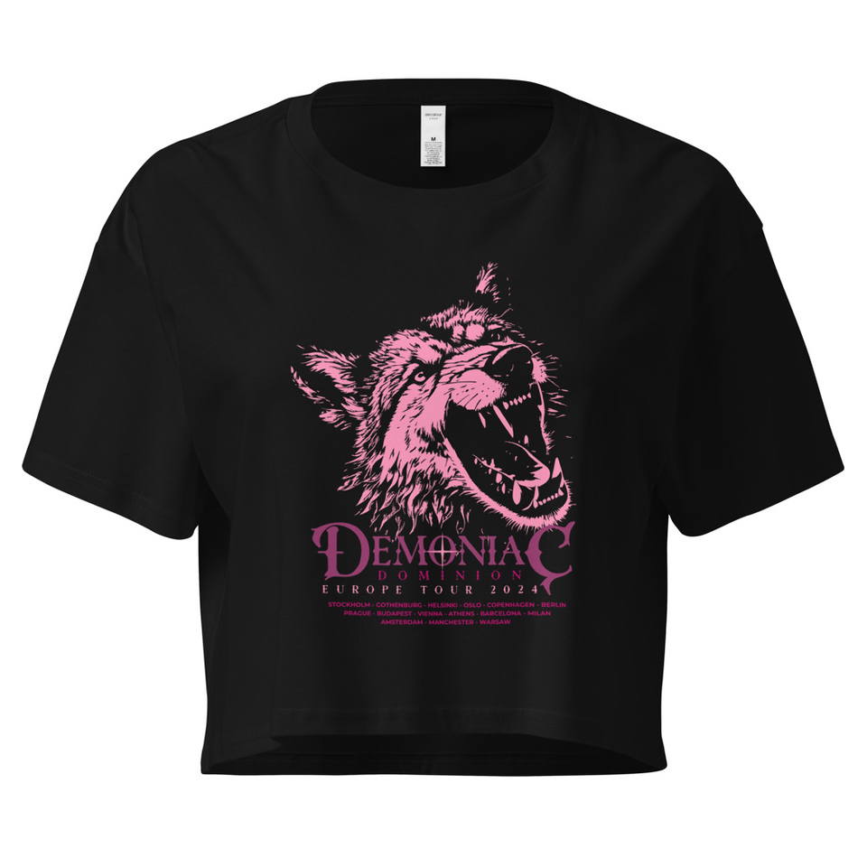 Demoniac Dominion Women's Crop Top