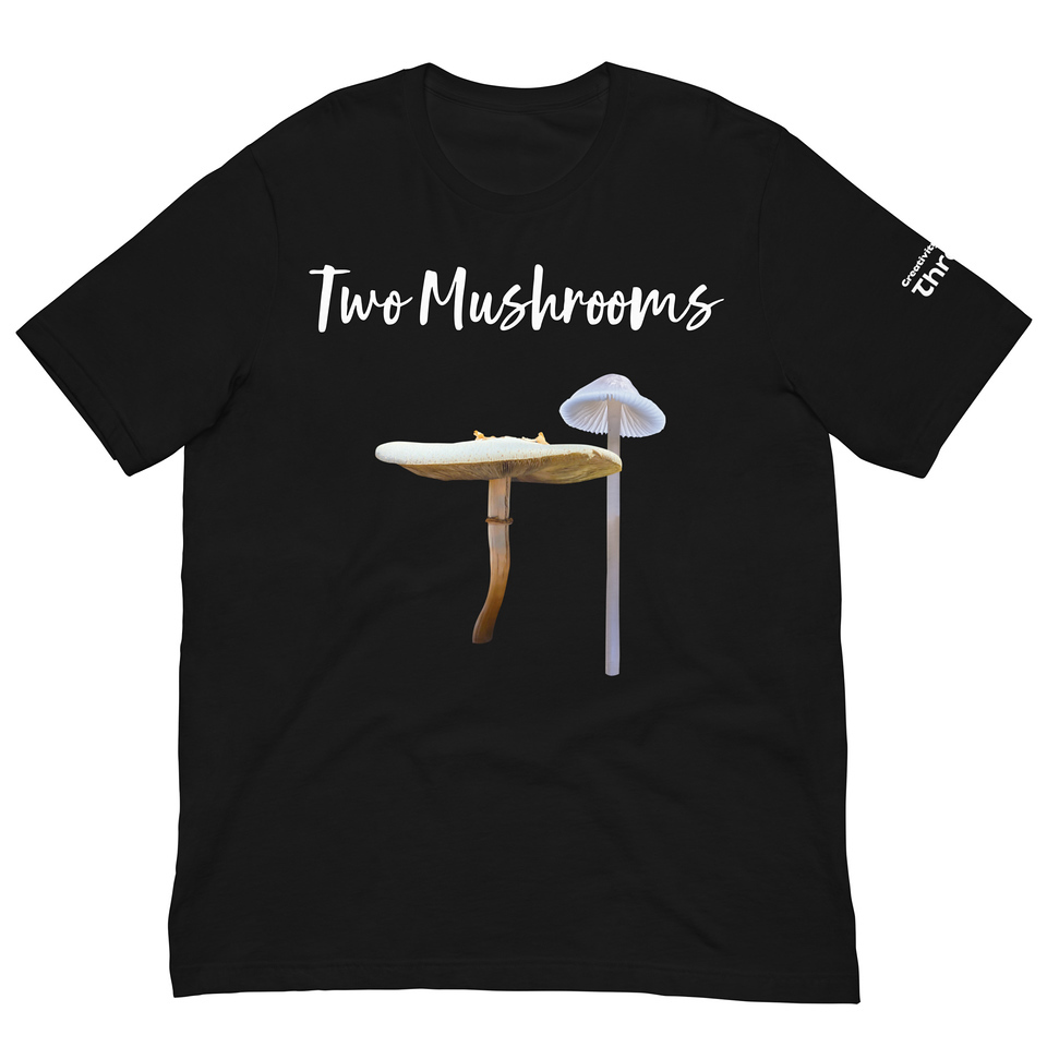KNITTD Two Mushrooms Unisex T-Shirt