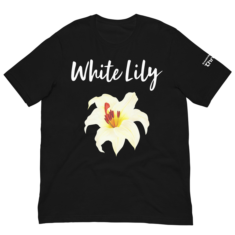 KNITTD White Lily Unisex T-Shirt