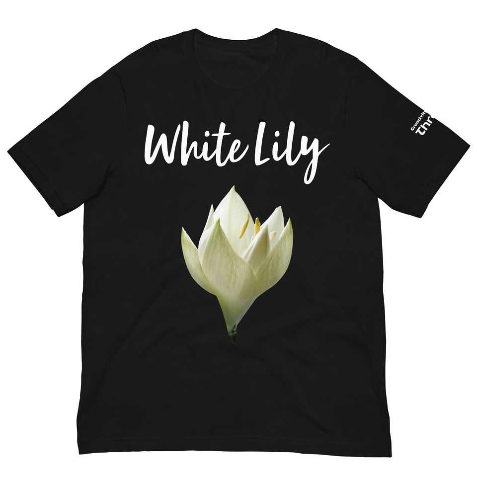 KNITTD White Lily Unisex T-Shirt