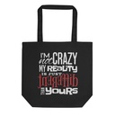 Different Reality - Typography Lettering Eco Tote Bag