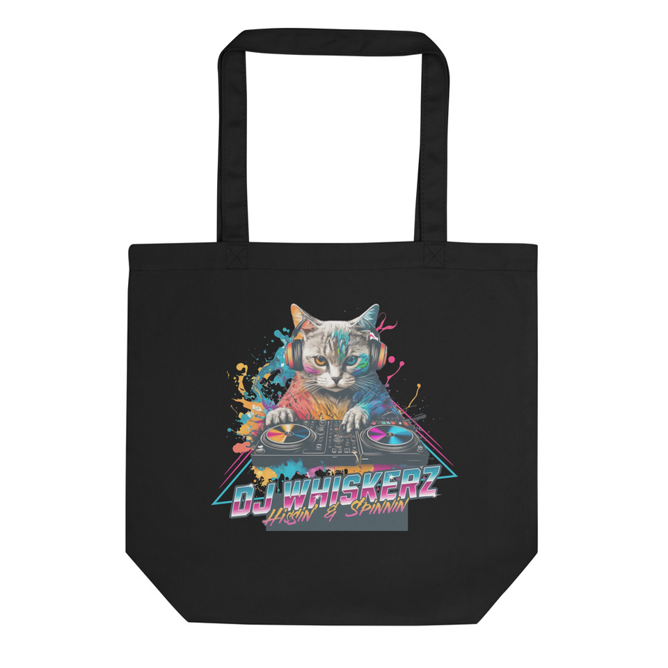 DJ WHISKERZ Eco Tote Bag