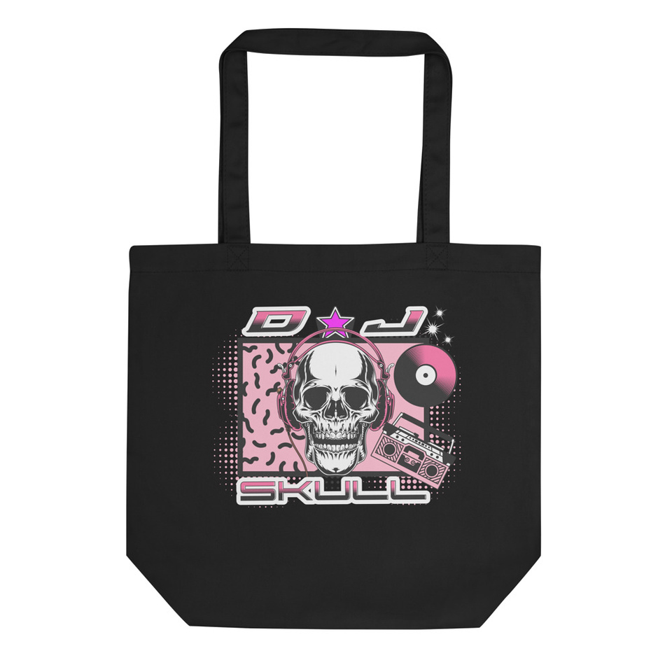 DJ SKULL Eco Tote Bag