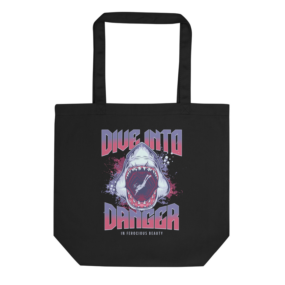 Dive Into Danger Eco Tote Bag