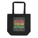 Dream, Believe, Achieve - African Themed Eco Tote Bag