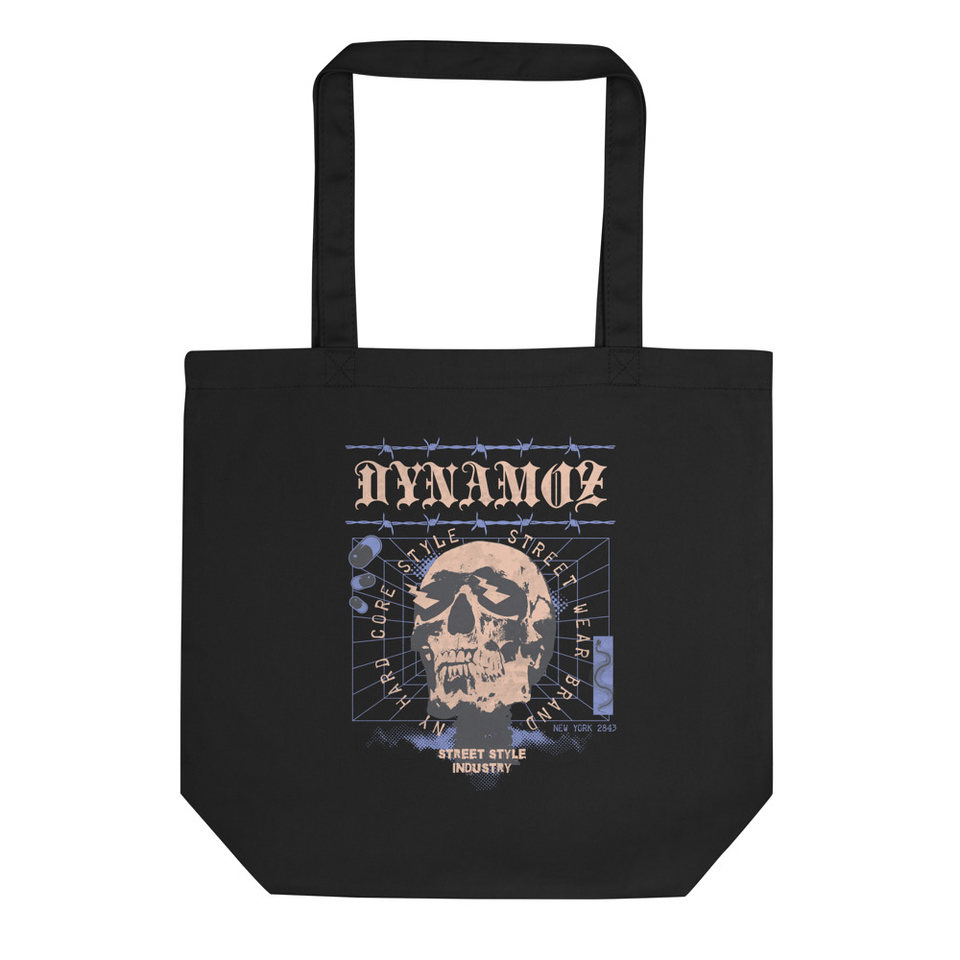 Dynamoz - Punk Skull Eco Tote Bag