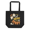 Eat Drink and Be Scary Eco Tote Bag