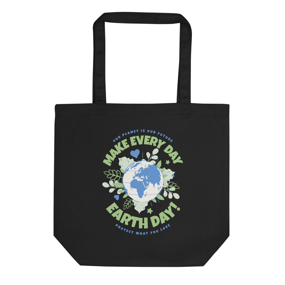 Earth Day - Environmental Awareness Eco Tote Bag