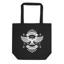 Eagle  Apparel - Black and White Wildlife Eco Tote Bag
