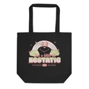 Ecstatic - Typographic Cartoon Streetwear Eco Tote Bag