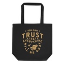 Everything will be okay - Pink Quote Eco Tote Bag