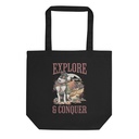 Explore & Conquer Eco Tote Bag