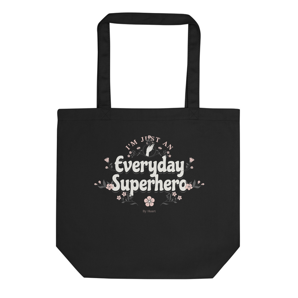 Everyday Superhero - Simple Flowers Eco Tote Bag