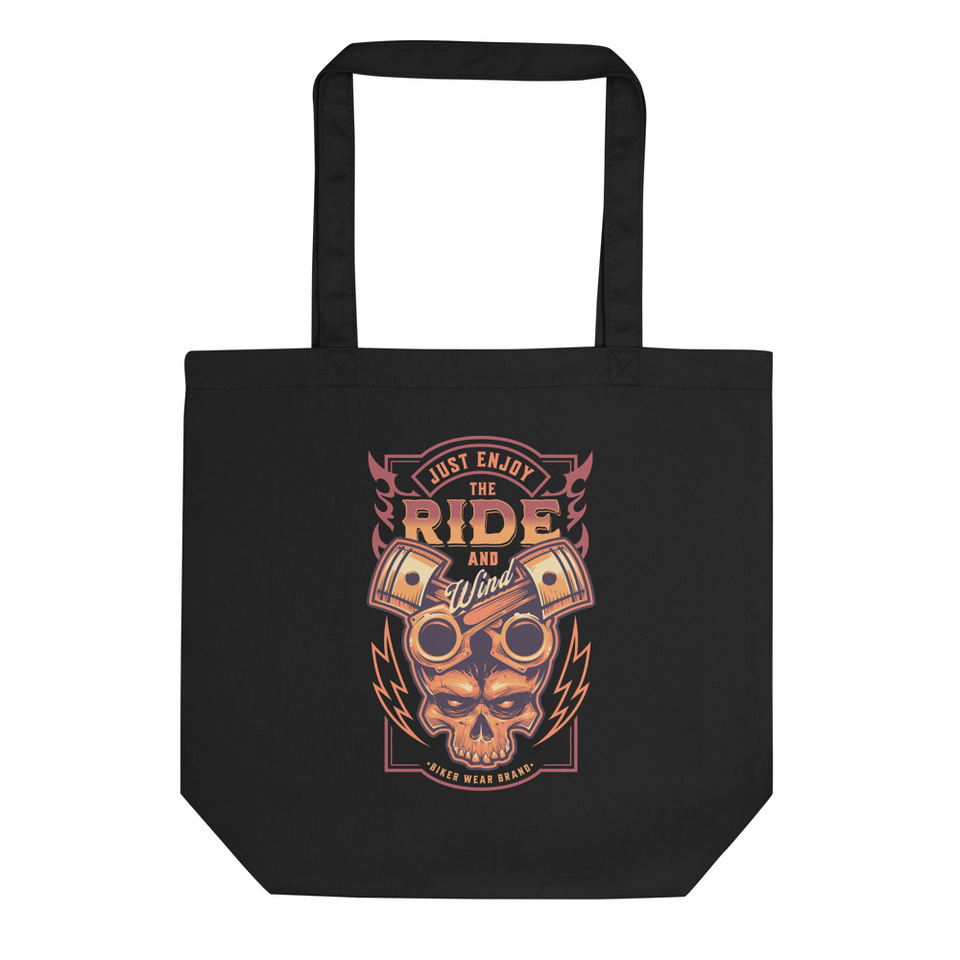 Enjoy the Ride and Wind - Piston Eco Tote Bag