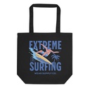 Extreme Surfing Eco Tote Bag