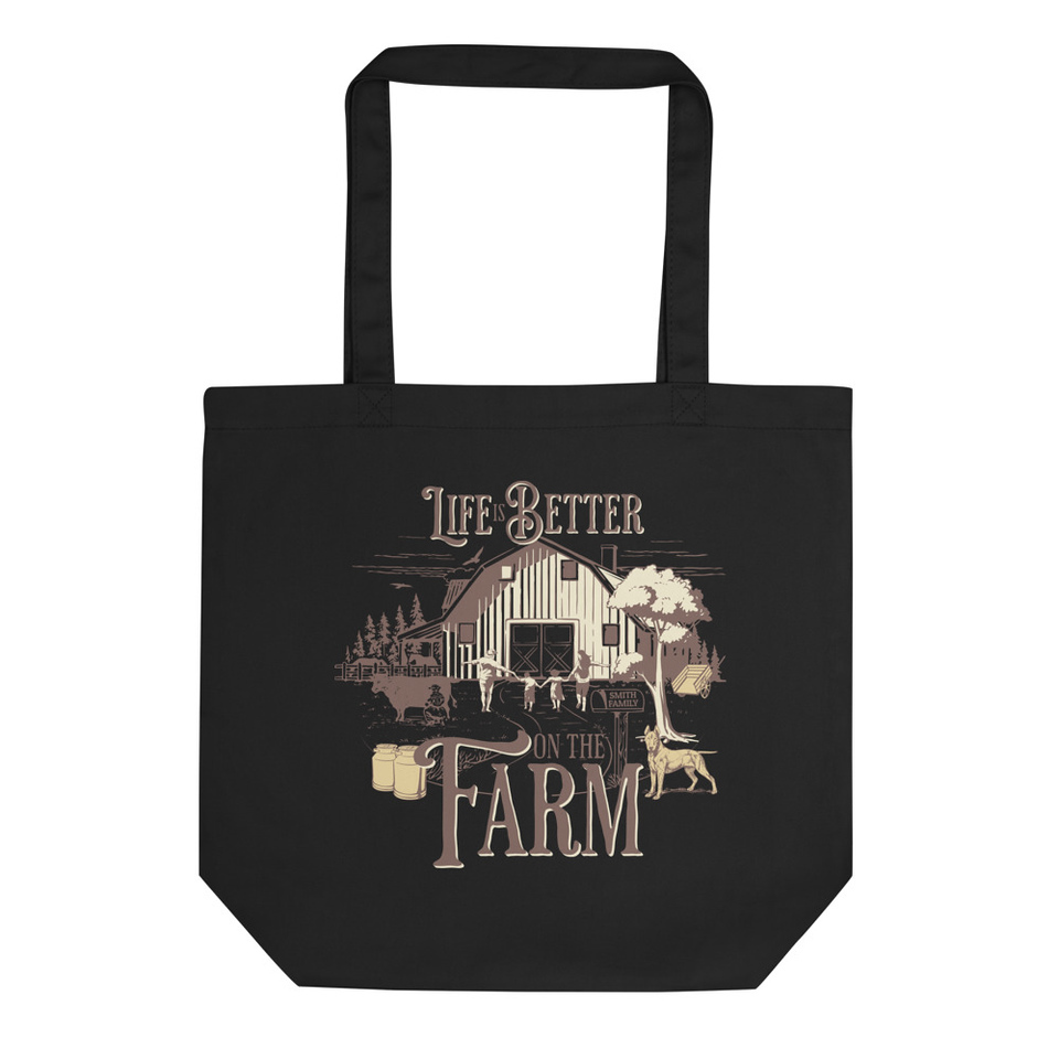 Farm Life - Barn Eco Tote Bag
