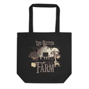 Farm Life - Barn Eco Tote Bag