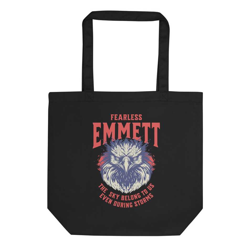 Fearless Emmett Eagle Eco Tote Bag