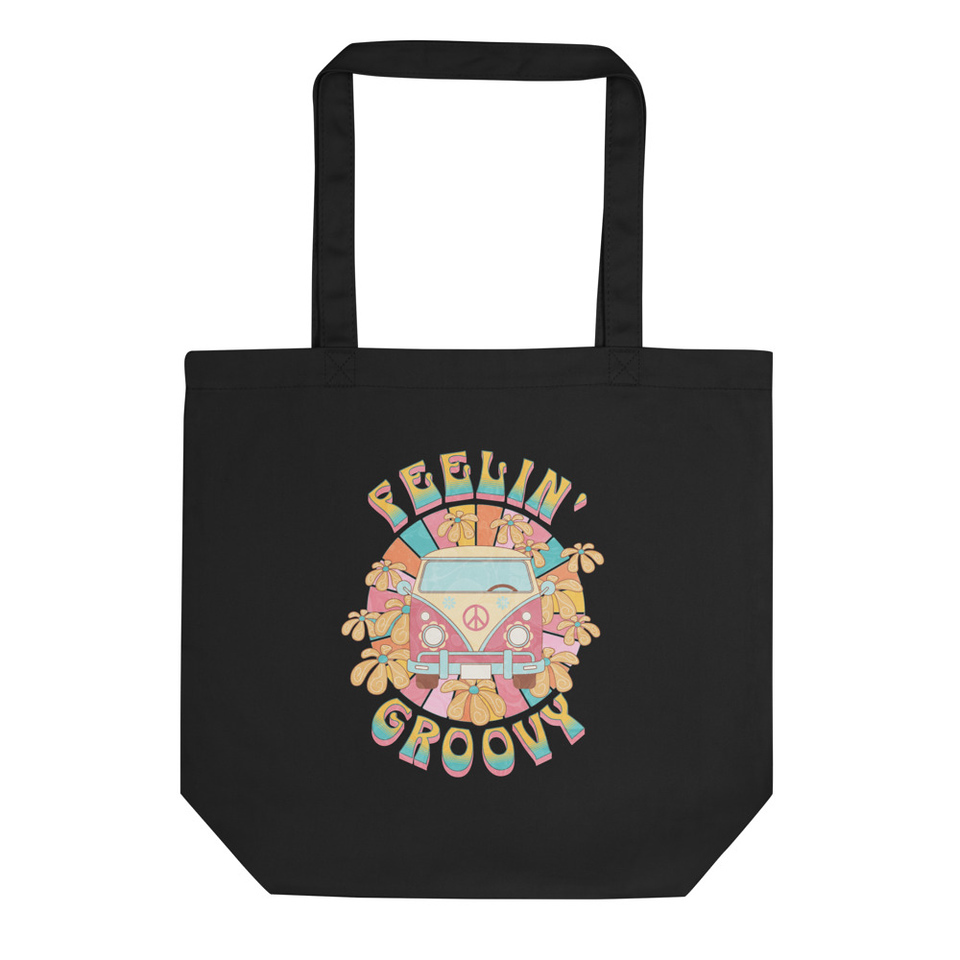 Feelin' Groovy Eco Tote Bag