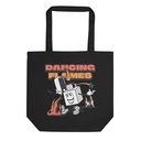 Fire Mascot with Dancing Flame Eco Tote Bag