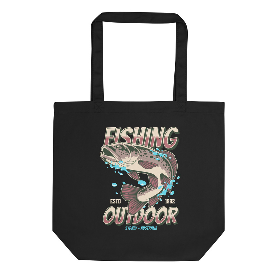 Fishing Outdoor Sydney Australia - Adventure Eco Tote Bag