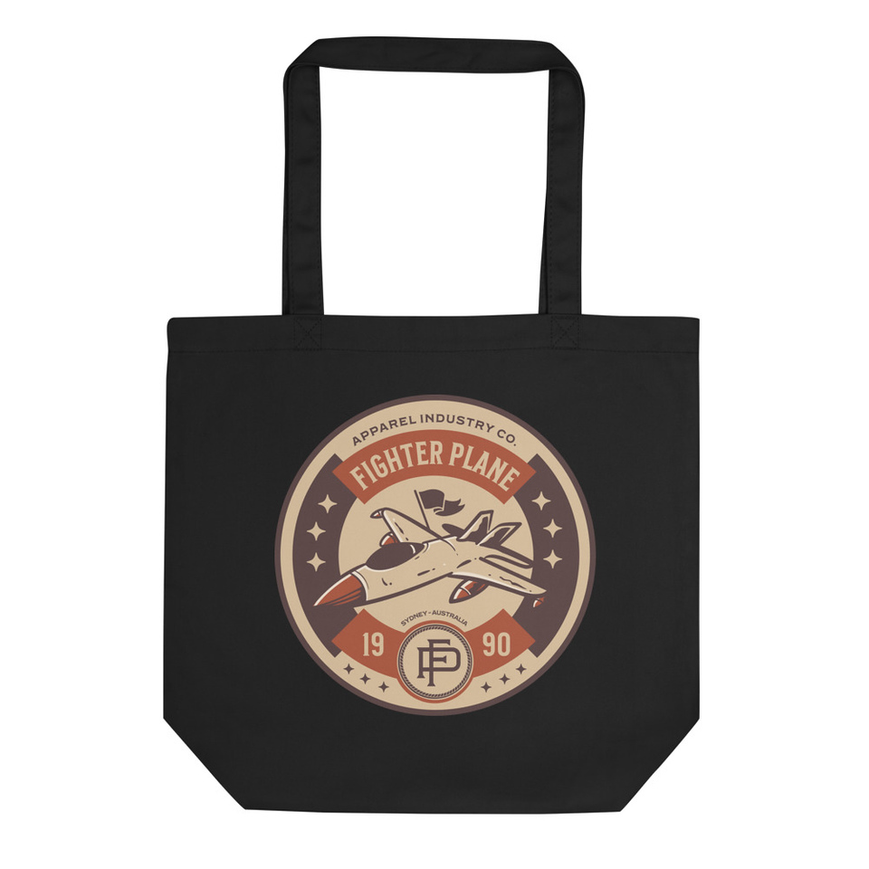 Fighter Plane - Sports Apparel Eco Tote Bag