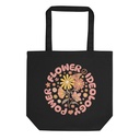 Flower Power Ideology - Hippie Eco Tote Bag