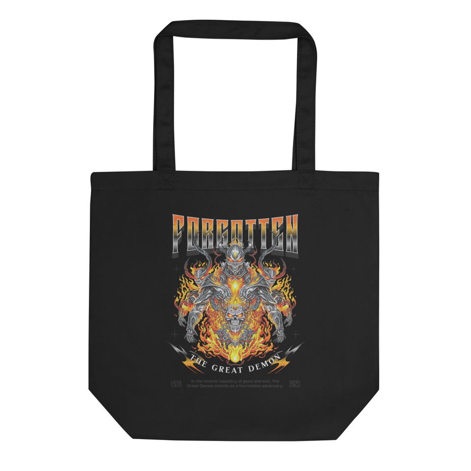 Forgotten Great Demon Streetwear Eco Tote Bag
