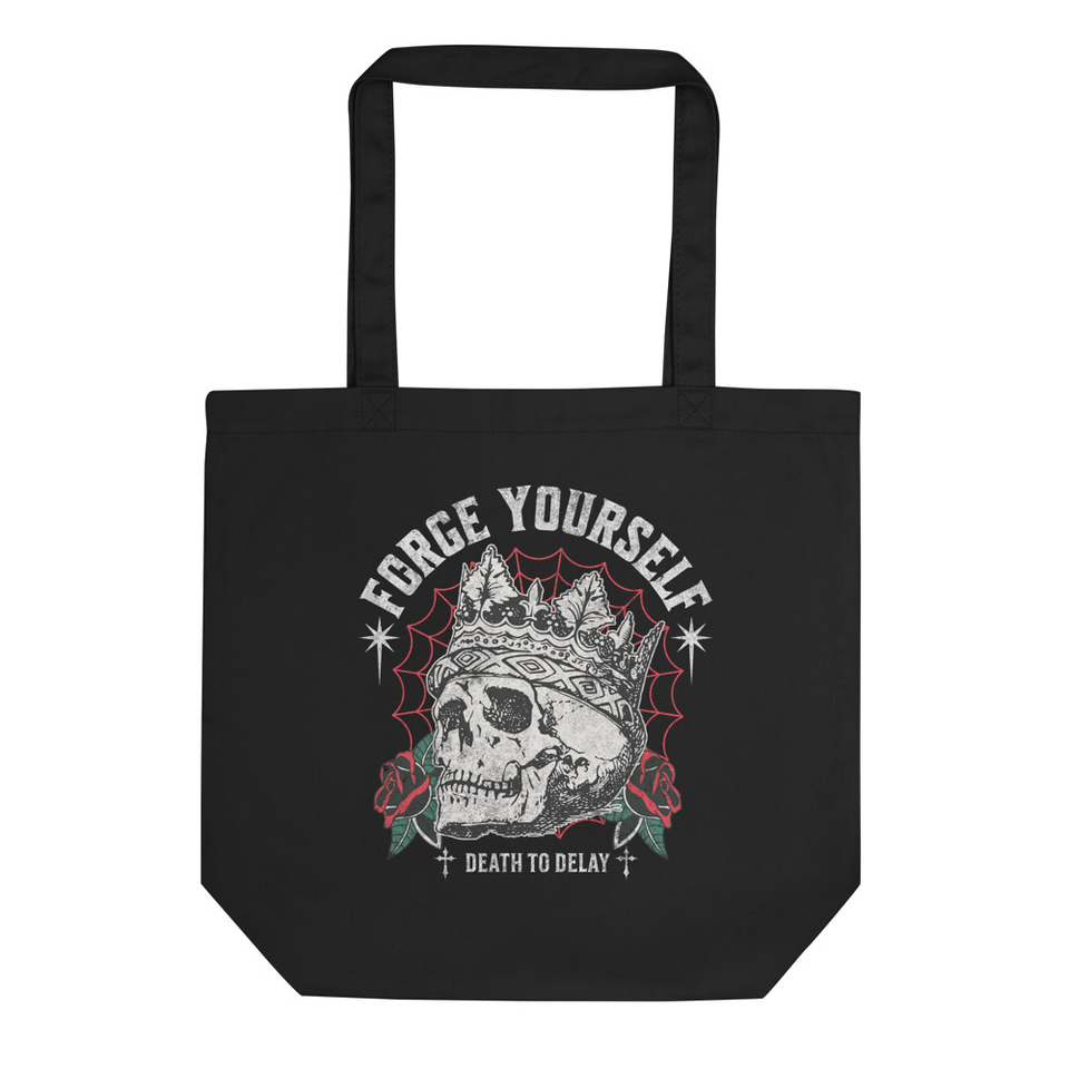 FORGE YOURSELF - DEATH TO DELAY Eco Tote Bag