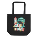 For The Culture - Colorful Black History Eco Tote Bag