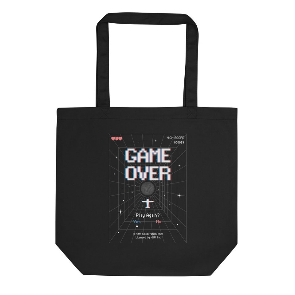Game Over Retro Gaming  Eco Tote Bag