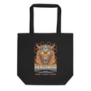 Futuristic Dragonoid Mecha Streetwear Eco Tote Bag