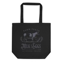 Fresh Milk & Eggs - Farm Animals Eco Tote Bag