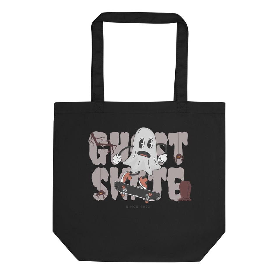 Ghost Skate Eco Tote Bag