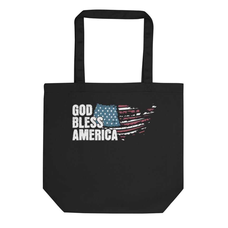 God Bless America Eco Tote Bag