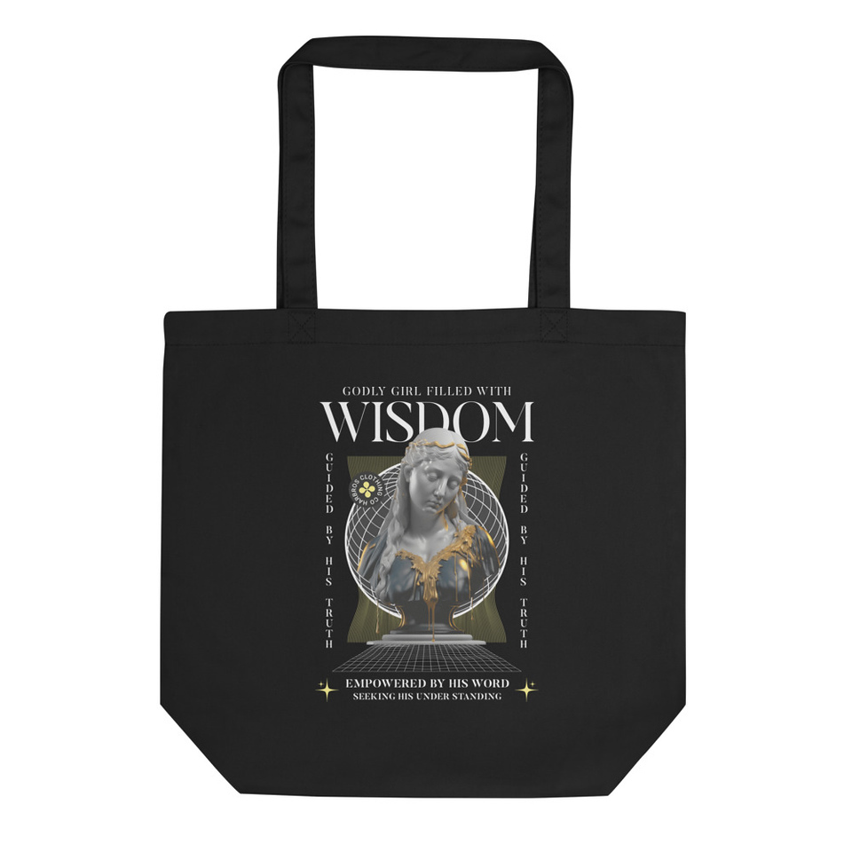 Godly Girl Filled with Wisdom Eco Tote Bag