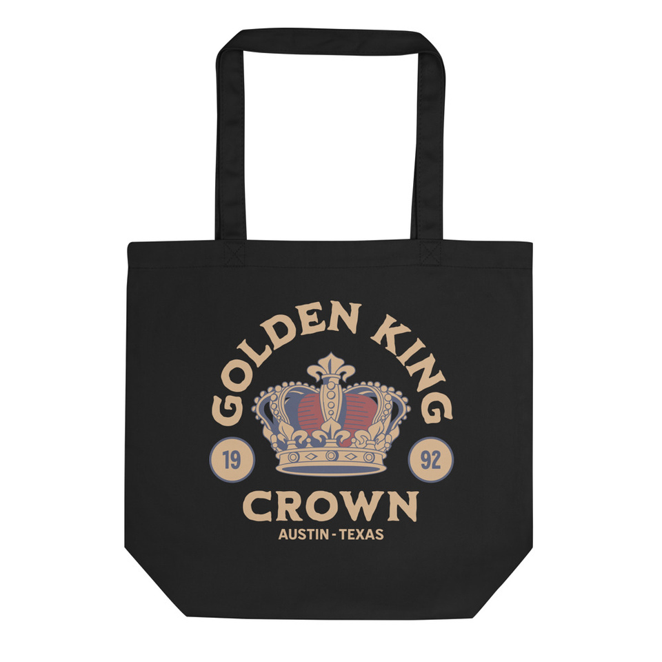 Golden King - Crown Eco Tote Bag