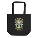 Golden Taipans San Diego - Ornate Skull Eco Tote Bag