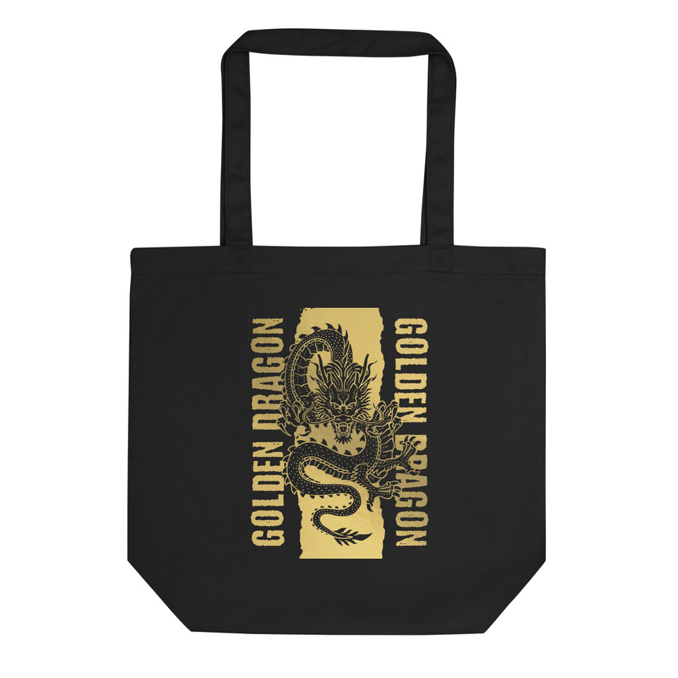 Golden Dragon Eco Tote Bag