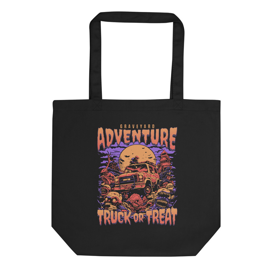 Graveyard Adventure Eco Tote Bag