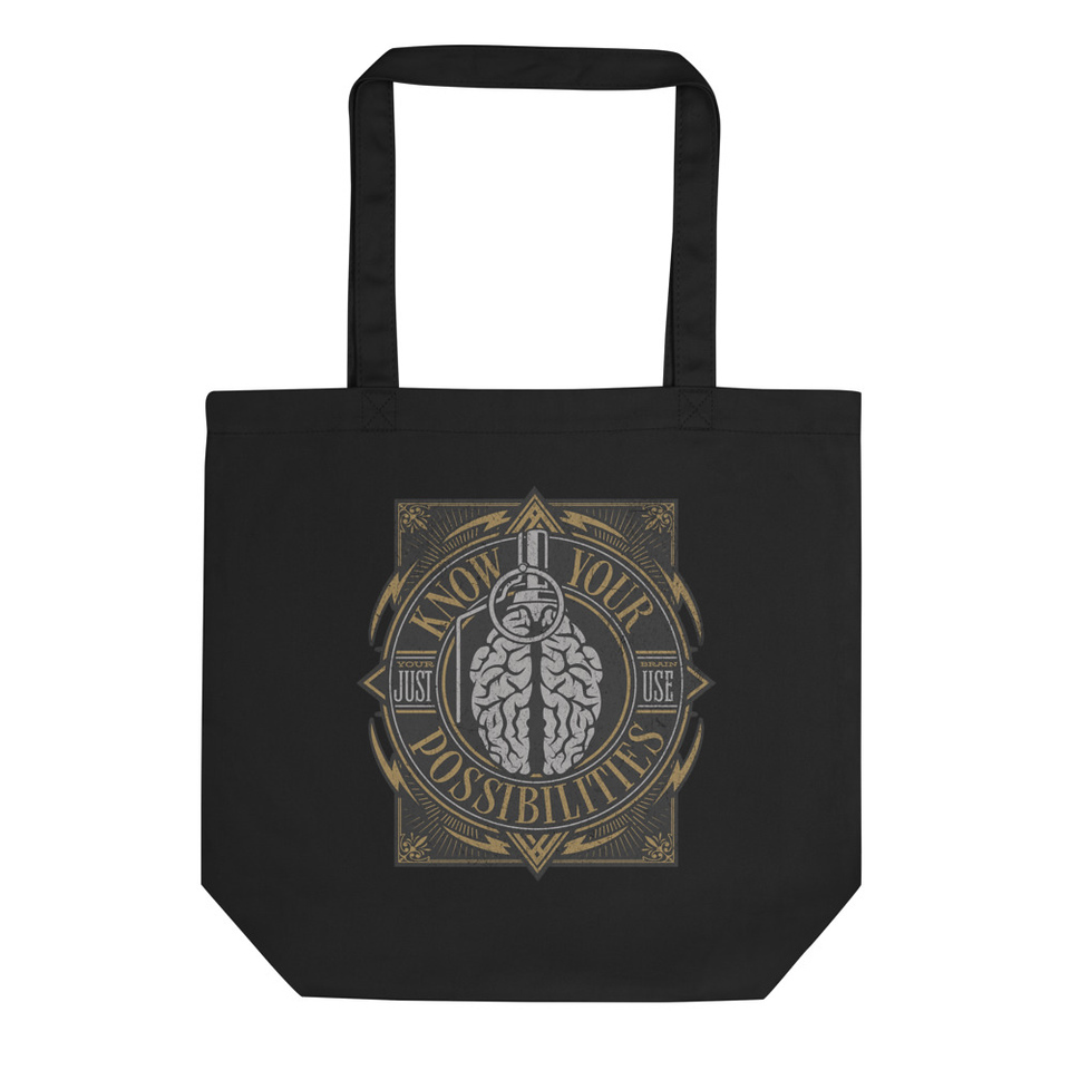 Grenade Brain - Positive Quote Eco Tote Bag