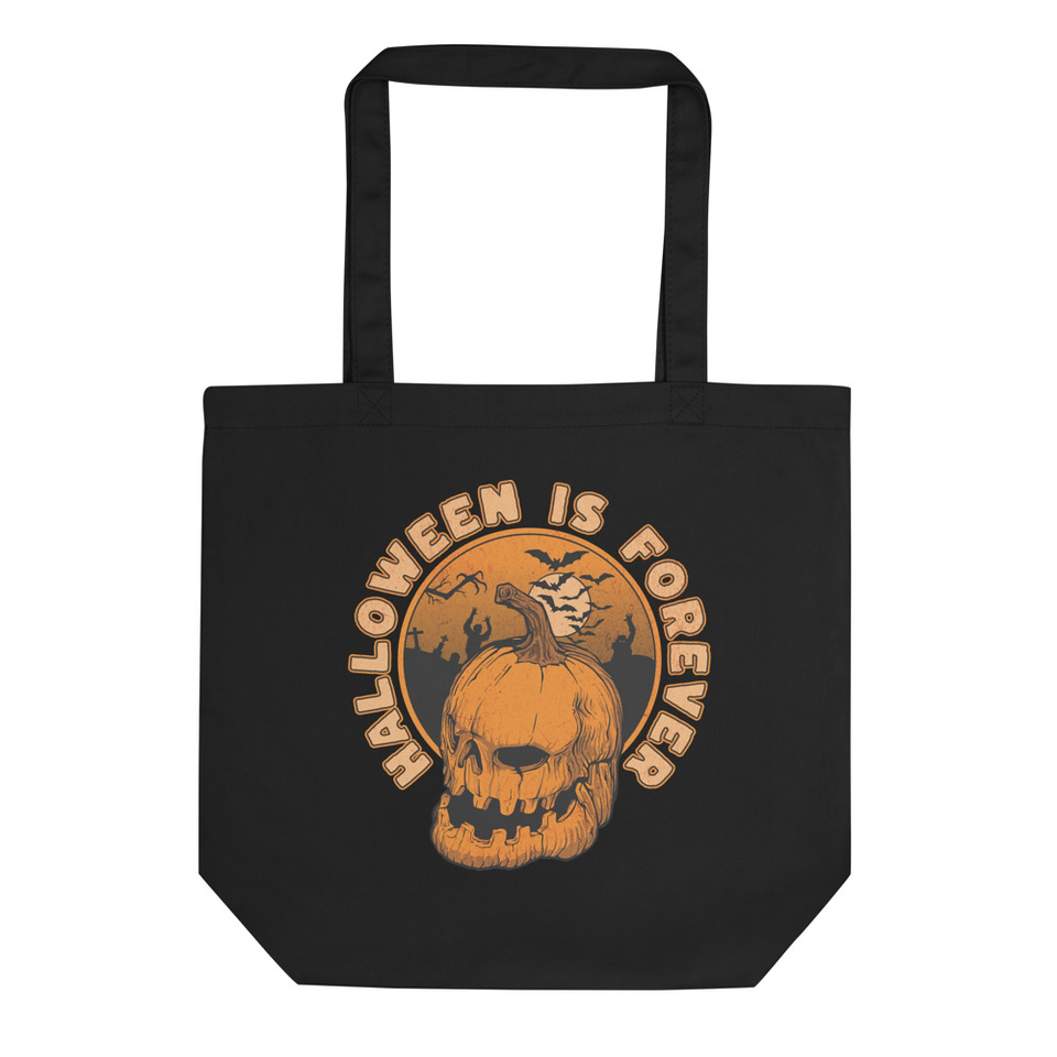 Halloween is Forever - Jackolantern Eco Tote Bag